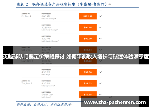 英超球队门票定价策略探讨 如何平衡收入增长与球迷体验满意度
